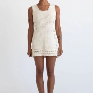 Rumored | 'Jones' Crotchet Mini Dress